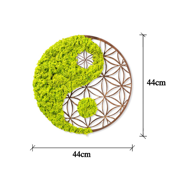 Wallity Yin Yang Accesorio decorativo de pared